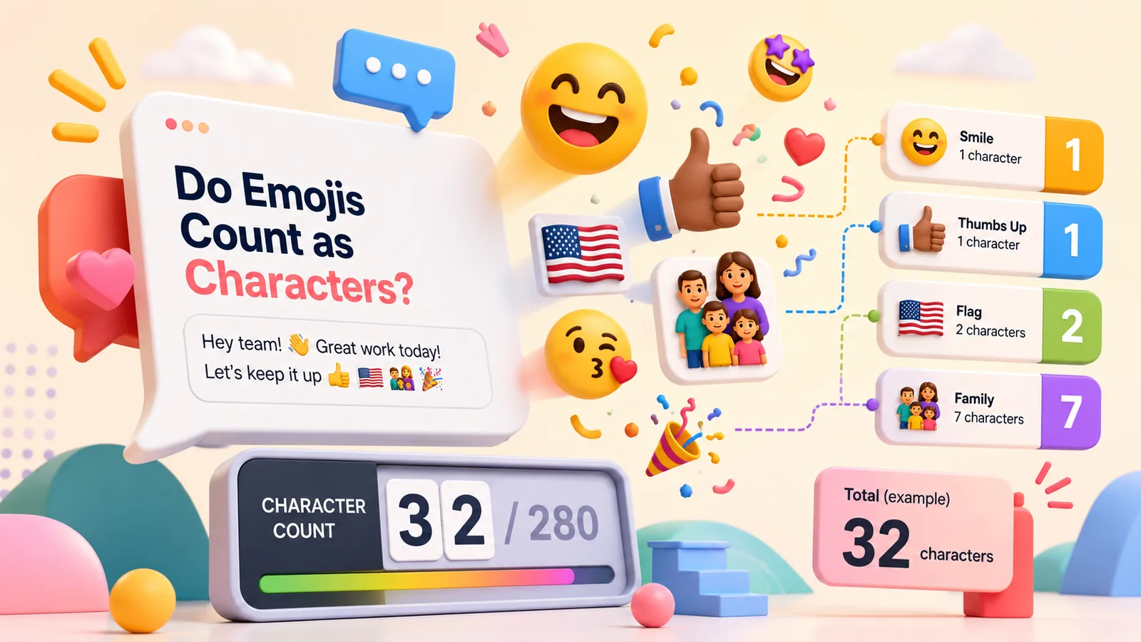 Do Emojis Count as Characters?