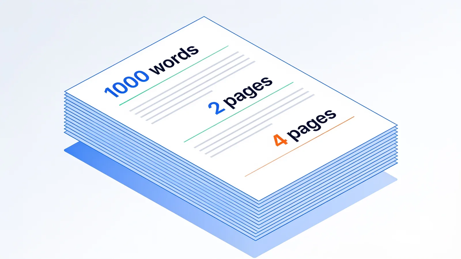 How Many Pages is 1000 Words?